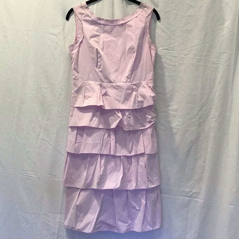 Paul Ka Pink Taffeta Dress